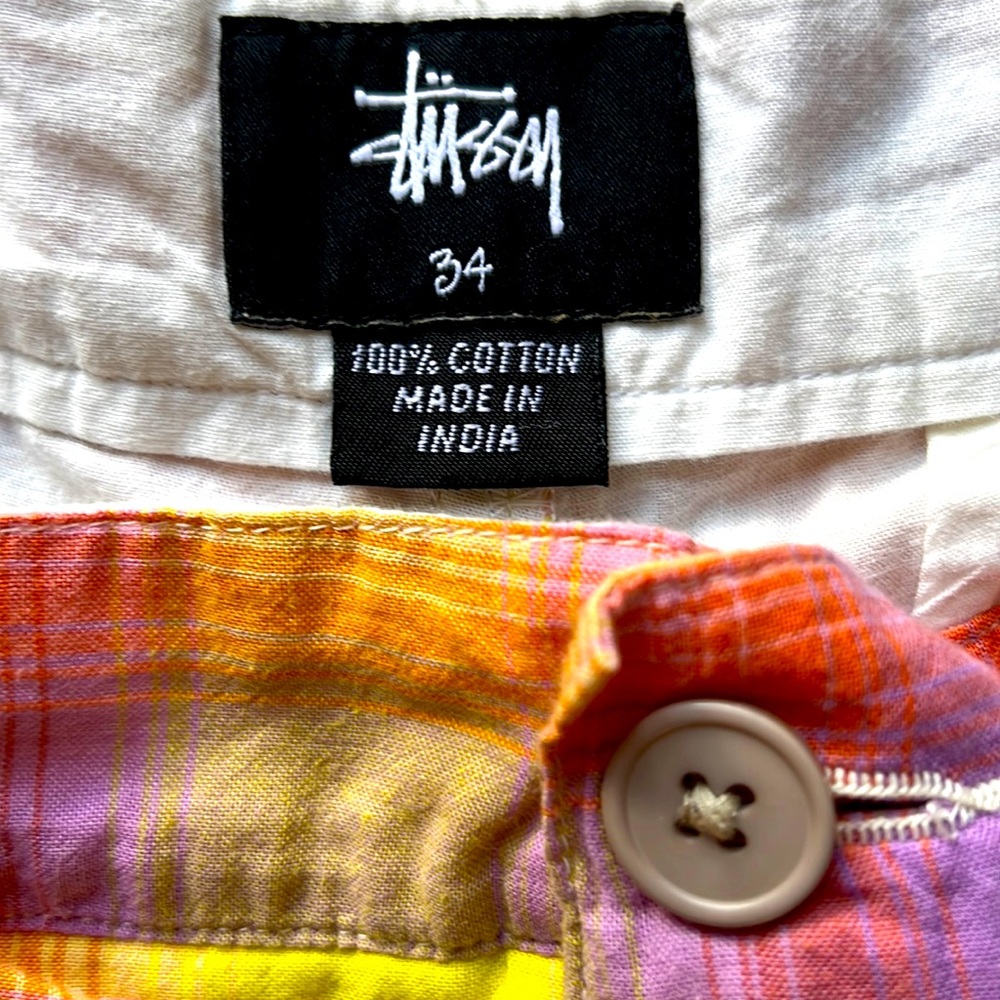 Stussy size 34 casual zipped shorts